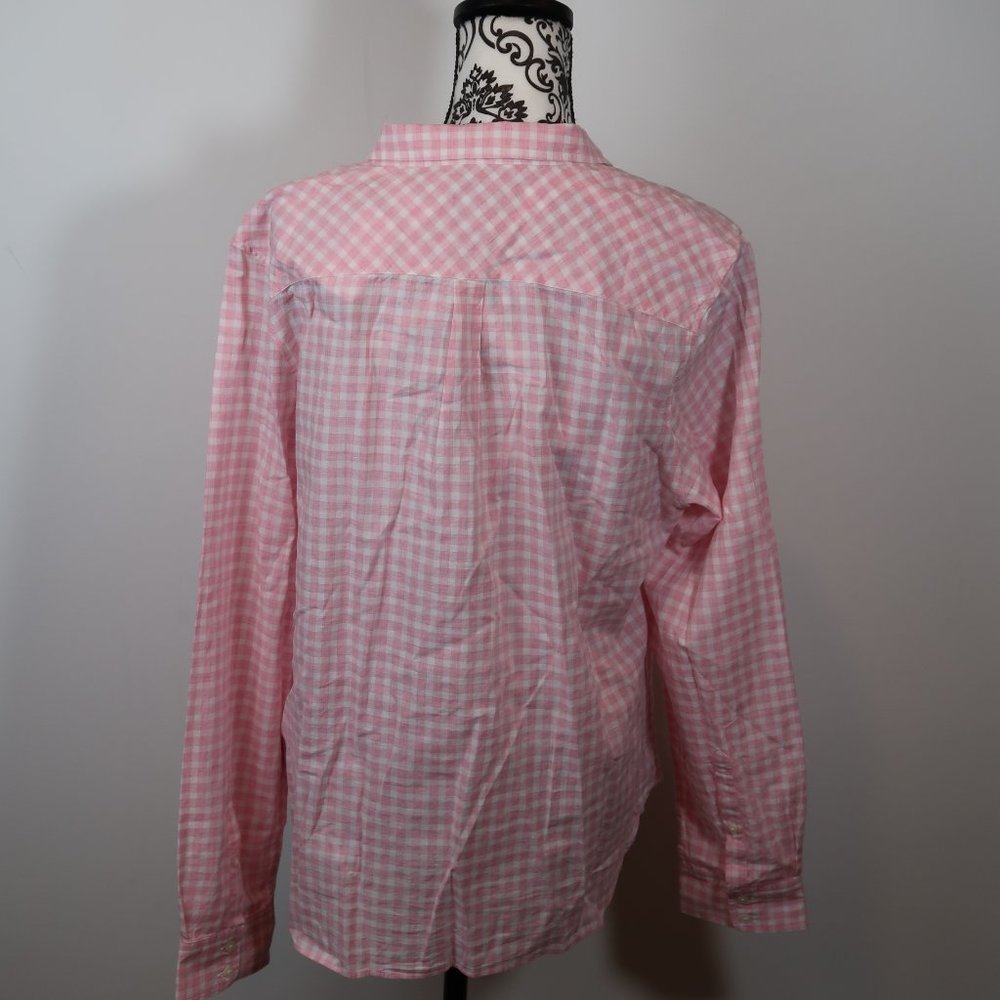 UNTUCKit Pink Gingham Button-Down Shirt - Picture 6 of 8